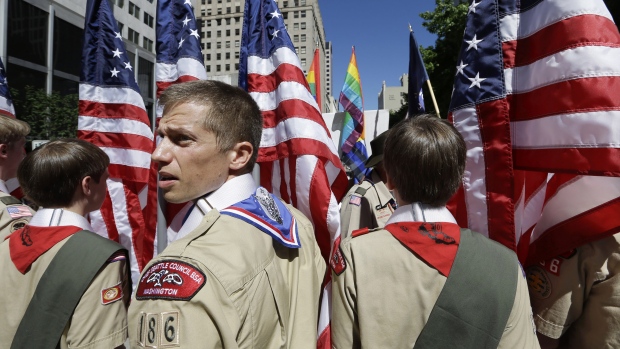 Boy Scouts of America opens ranks to gay youth on Jan. 1