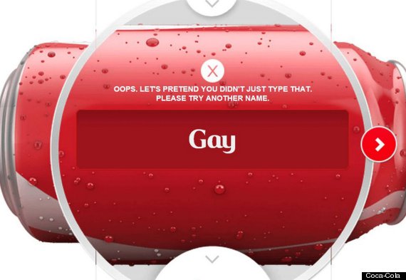 Sochi Sponsor Coca-Cola Apologises For Banning The Word 'Gay' In Social Media Campaign