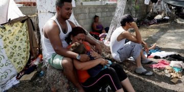 Mexico dispersing Central American migrant 'caravan' that drew Trump's anger