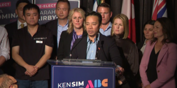 'Loud and clear': Ken Sim and ABC party see decisive election victory in Vancouver